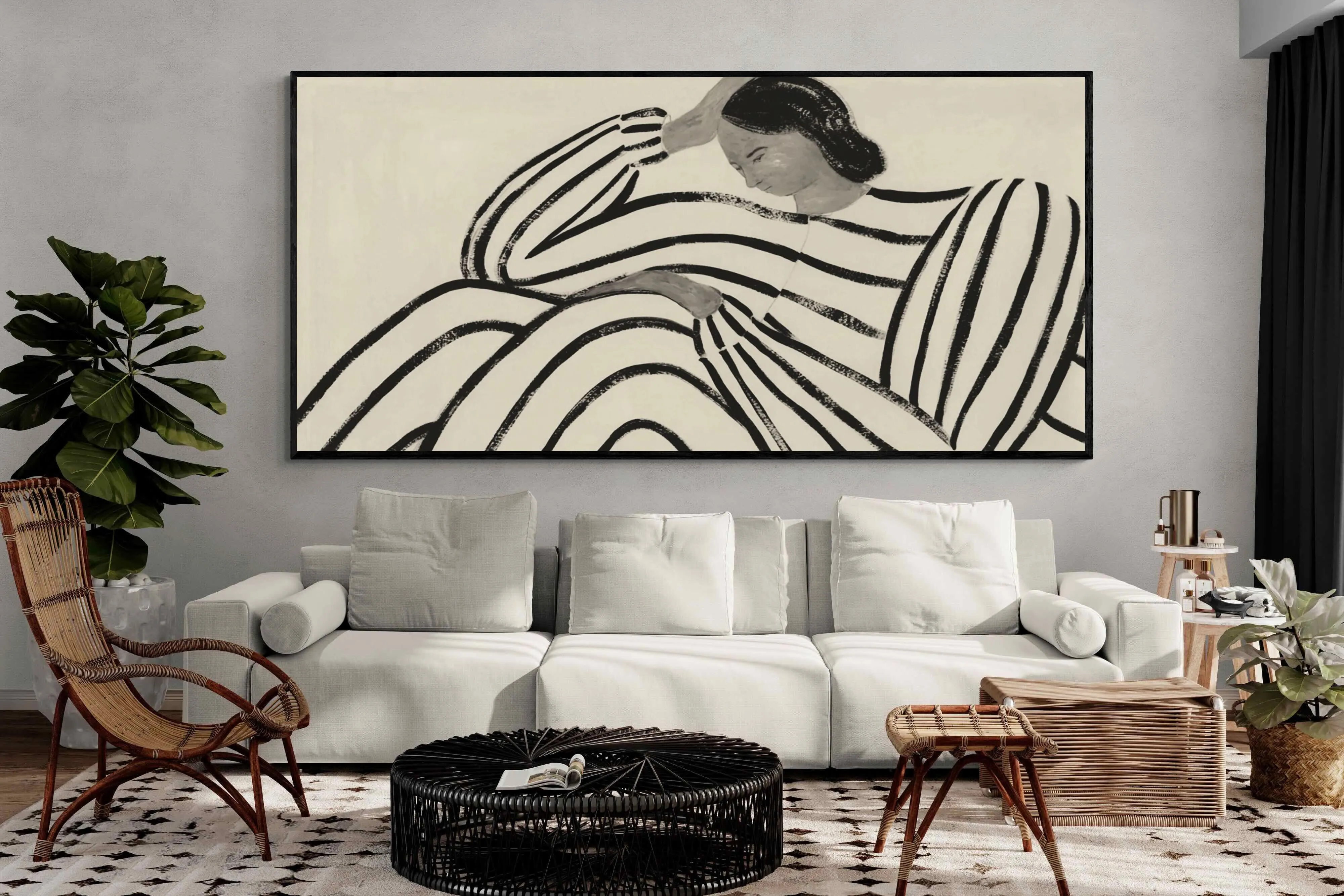 Reflective Lady