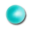Reflective Sea Foam Plastic Button