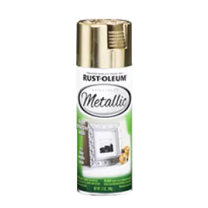 Rust-Oleum® Metallic Spray Gold (11 Oz, Gold)