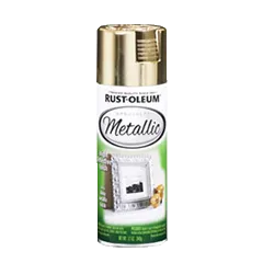 Rust-Oleum® Metallic Spray Gold (11 Oz, Gold)