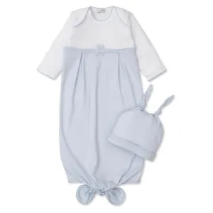 Sack and Hat Set Cottontail Hollows Blue