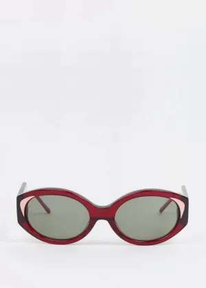 Stage Serenity Sunglasses Ruby Shiny