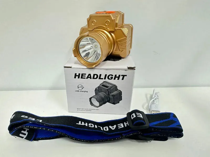 Strong Super Bright Headlamp LED Head Mounted Fishing Torch Outdoor Long Rang Camping Cycling Hunting Searchlight Headlight
