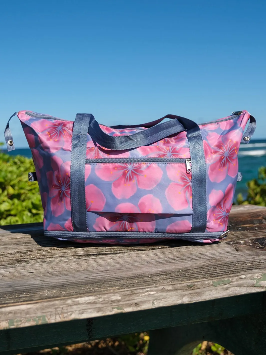 T&C Surf Water Blossom Carry On Tote