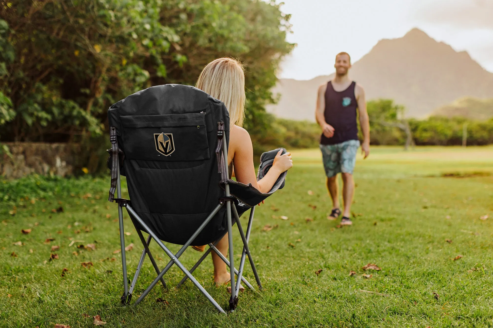 Vegas Golden Knights - Reclining Camp Chair