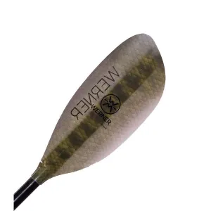 Werner Shuna Hooked 2-Piece Straight Shaft Fishing Kayak Paddle