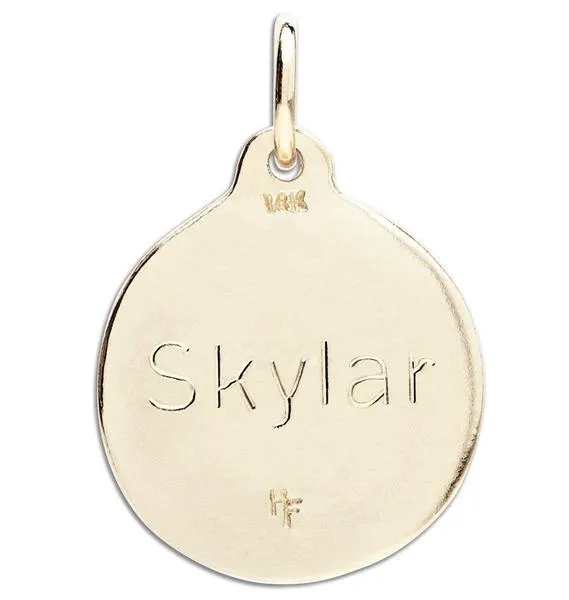 X Alphabet Charm With Diamond