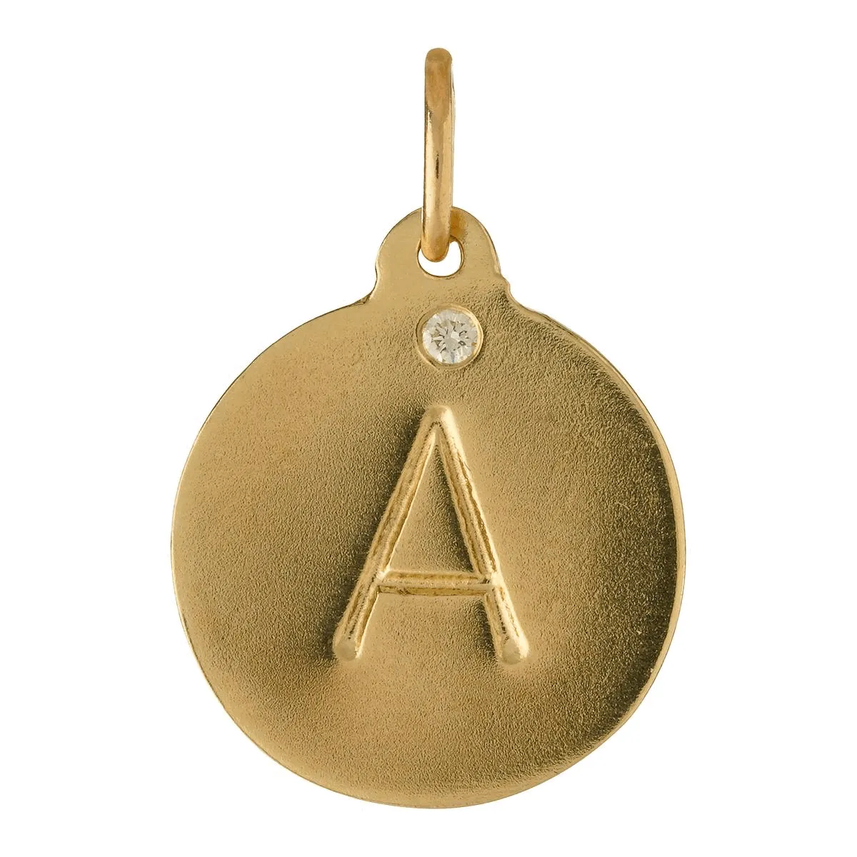 X Alphabet Charm With Diamond